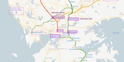 Szx repülőtér térkép